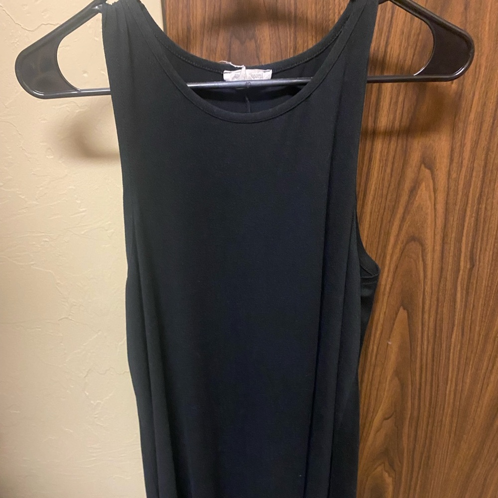 Short black dress